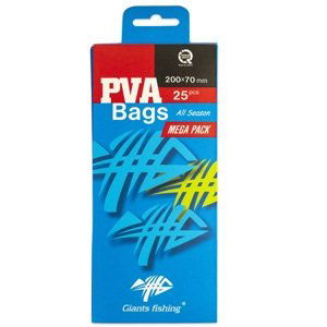 Giants fishing pva sáčky bags mega pack 25 ks - 200x70 mm