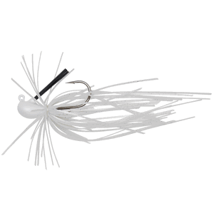 Savage gear skirt flirt jig sinking white pearl - 6,5 cm 5 g