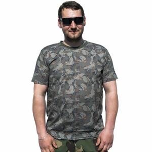 Giants fishing tričko pánské maskáčové - velikost xxxl