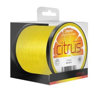 Delphin vlasec citrus žlutý - průměr 0,28 mm / nosnost 5,9 kg / návin 600 m