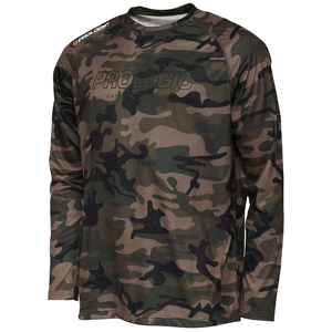 Prologic triko camo long sleeve t shirt camo - xxxl