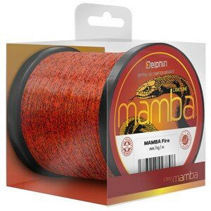 Delphin vlasec mamba carp fire - 0,28 mm 6,1 kg 1200 m