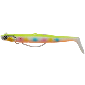 Savage gear gumová nástraha sandeel v2 wl sinking lemon candy 2+1 - 13 cm 33 g