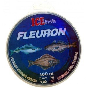 Ice fish návazcový vlasec fleuron 100 m - 0,80 mm 38 kg