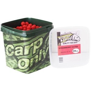 Carp only boilies strawberry extra - 3 kg 20 mm