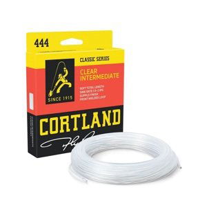 Cortland muškařská šňůra 444 classic intermediate freshwater saltwater clear 90 ft - wf6i