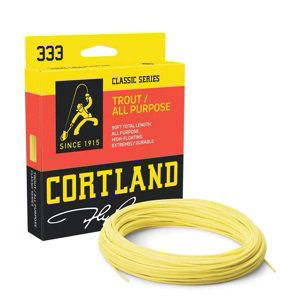 Cortland muškařská šňůra 333 classic trout all purpose freshwater yellow 90 ft - wf6f