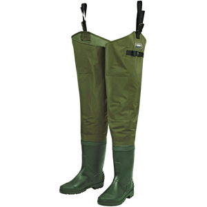 Dam broďáky hydroforce nylon taslan hip wader bootfoot green - 40