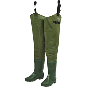 Dam broďáky hydroforce nylon taslan hip wader bootfoot green - 44