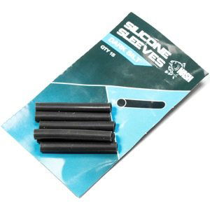 Nash silicone sleeves dark silt