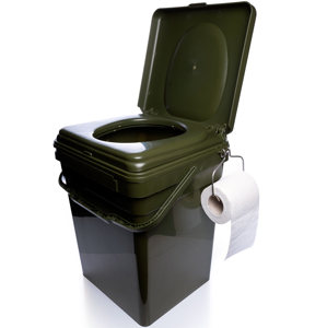 Ridgemonkey toaletní sedátko cozee + kbelík modular bucket 30l - toilet seat full kit