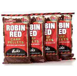 Dynamite baits pellets pre-drilled robin red 900 g-15 mm