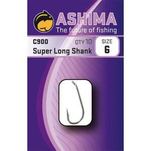Ashima  háčky  c900 super long shank  (10ks)-velikost 6