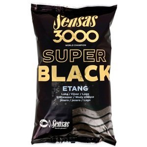 Sensas krmení  3000 super black 1kg-etang
