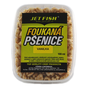 Jet fish foukaná pšenice 100 ml-vanilka