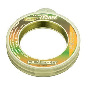 Pelzer šokový vlasec shock leader 100 m-průměr 0,55 mm / nosnost 22 kg / barva camo