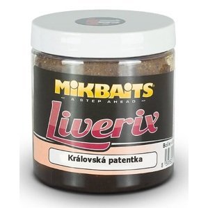 Mikbaits liverix boilie v dipu královská patentka 250 g - 24 mm