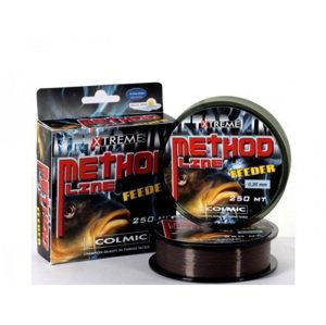 Colmic vlasec method feeder brown 250 m-průměr 0,25 mm / nosnost 7,2 kg