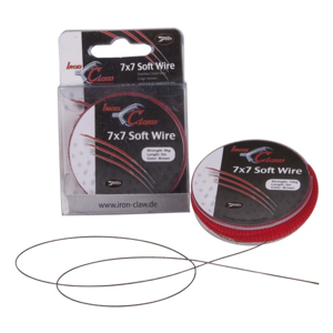 Iron claw pletená ocelová šňůra 7 x 7 wire-nosnost 6kg