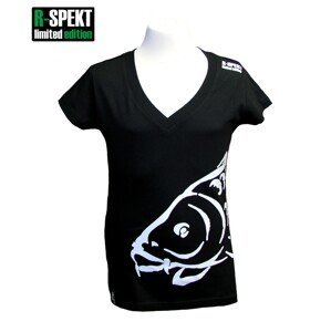 R-spekt tričko lady carper černé-velikost m