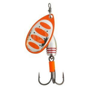 Savage gear třpytka rotex spinner fluo orange silver-velikost 2 5,5 g