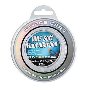 Savage gear fluorocarbon soft fluoro carbon 35 m-průměr 0,46 mm / nosnost 12,3 kg