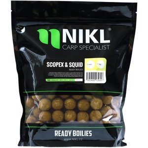 Nikl boilie ready scopex & squid - 250 g 20 mm