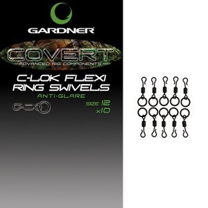 Gardner obratlíky c lok flexi ring swivels 10 ks velikost 12