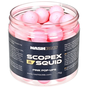 Nash plovoucí boilie scopex squid airball pop ups - 75 g 20 mm yellow