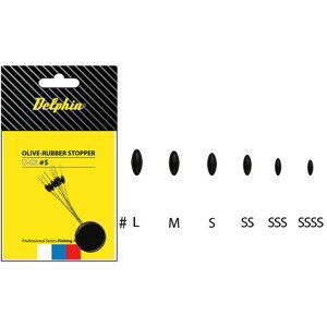 Delphin stopper rubber olive-m