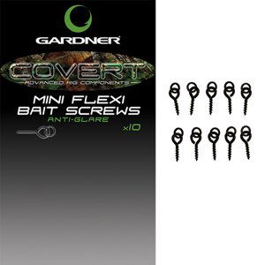 Gardner kolíček s kroužkem flexi bait screws 10 ks-mini