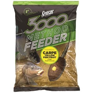Sensas krmení 3000 method feeder 1 kg-carpe yellow