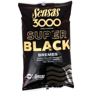Sensas krmení  3000 super black 1kg-bremes