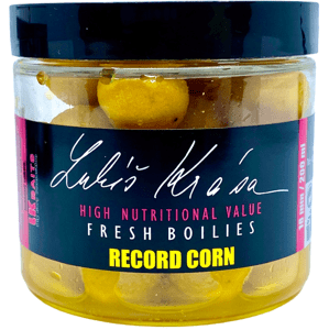 Lk baits boilie fresh lukáš krása record corn -200 ml 18 mm