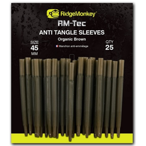 Ridgemonkey převleky proti zamotání anti tangle-25 mm organic brown