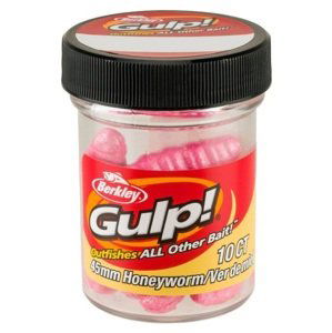 Berkley umělé nástrahy gulp honey worm-bubble gum 4,5 cm