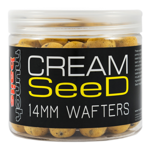 Munch baits vyvážené boilie cream seed wafters 200 ml-18 mm