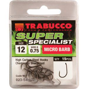 Trabucco háčky super specialist 15 ks-velikost 12