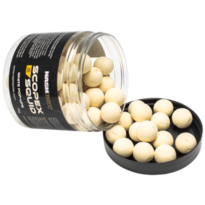 Nash plovoucí boilie scopex squid airball pop ups white - 50 g 12 mm