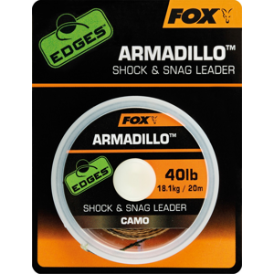 Fox návazcová šňůrka armadillo camo 20 m-průměr 40 lb / nosnost 18,1 kg