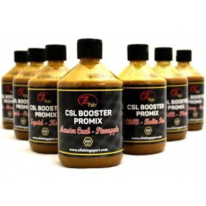 Zfish csl booster promix 500 ml-česnek - černý pepř