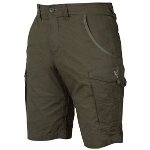 Fox kraťasy collection green silver combat shorts-velikost s