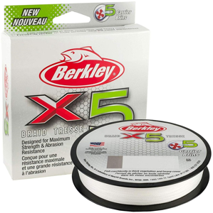 Berkley splétaná šňůra x5 crystal 150 m-průměr 0,06 mm / nosnost 6,4 kg