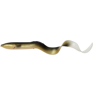 Savage gear gumová nástraha 3d real eel bulk dirty eel - 20 cm 27 g