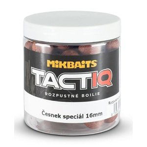 Mikbaits rozpustné boilies tactiq česnek speciál 250 ml - 16 mm