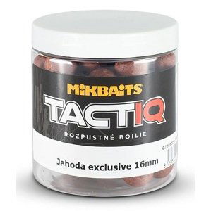 Mikbaits rozpustné boilies tactiq jahoda exclusive 250 ml - 16 mm