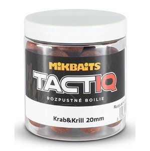 Mikbaits rozpustné boilies tactiq krab krill 250 ml - 20 mm