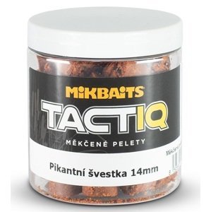 Mikbaits měkčené pelety tactiq 250 ml 14 mm-pikantní švestka