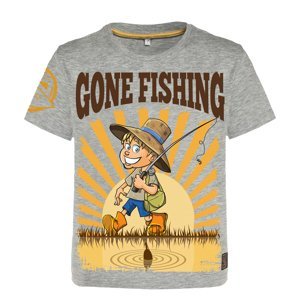 Hotspot Design Tričko Gone Fishing Dětské Velikost: 5-6 let