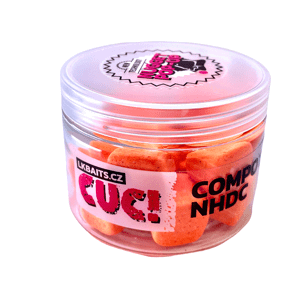 Lk Baits Cuc! Nugget PopUp Fluoro17mm 150ml Průměr: 17mm, Příchuť: Compot NHDC